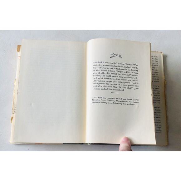 Vintage 1956 The Castle HC Book Kafka Das Schloss Translation Salter Knopf USA - Picture 14 of 16